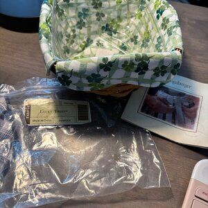 Longaberger 2006 Lucky Twist Basket Combo